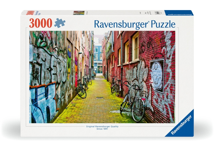 Ravensburger Pussel Gatukonst Grafitti 3000p (12000807) i gruppen SPORT, FRITID & HOBBY / Hobby / Pussel hos TP E-commerce Nordic AB (C86539)