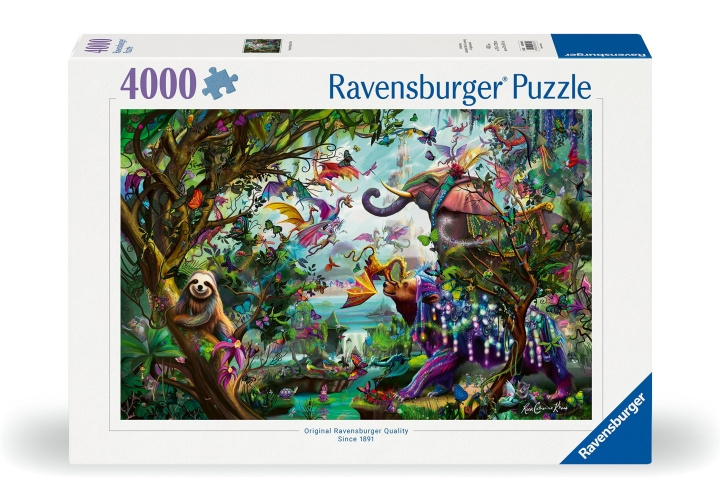 Ravensburger Pussel Tropical Dragons 4000p (12000812) i gruppen LEKSAKER, BARN- & BABYPRODUKTER / Leksaker / Barnpussel hos TP E-commerce Nordic AB (C86541)