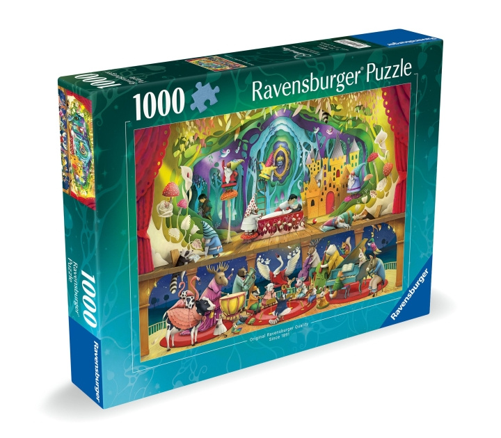 Ravensburger Pussel Snövit och 7 Gnomer 1000p (12000827) i gruppen SPORT, FRITID & HOBBY / Hobby / Pussel hos TP E-commerce Nordic AB (C86542)