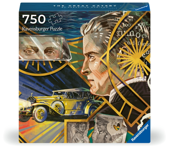 Ravensburger Pussel Art&Soul-The Great Gatsby 750p (12000996) i gruppen LEKSAKER, BARN- & BABYPRODUKTER / Leksaker / Barnpussel hos TP E-commerce Nordic AB (C86552)