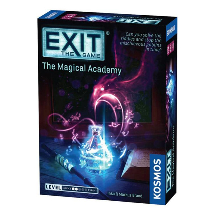 Exit: Escape Room 21: The Magical Academy (EN) (KOS01888) i gruppen LEKSAKER, BARN- & BABYPRODUKTER / Leksaker / Sällskapsspel / Familjespel hos TP E-commerce Nordic AB (C86575)