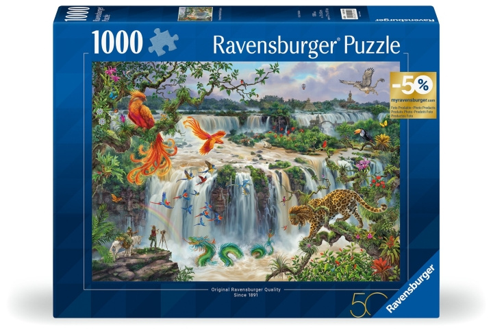 Ravensburger Pussel Vattenfall Iguazu 1000p (12001090) i gruppen LEKSAKER, BARN- & BABYPRODUKTER / Leksaker / Barnpussel hos TP E-commerce Nordic AB (C86590)