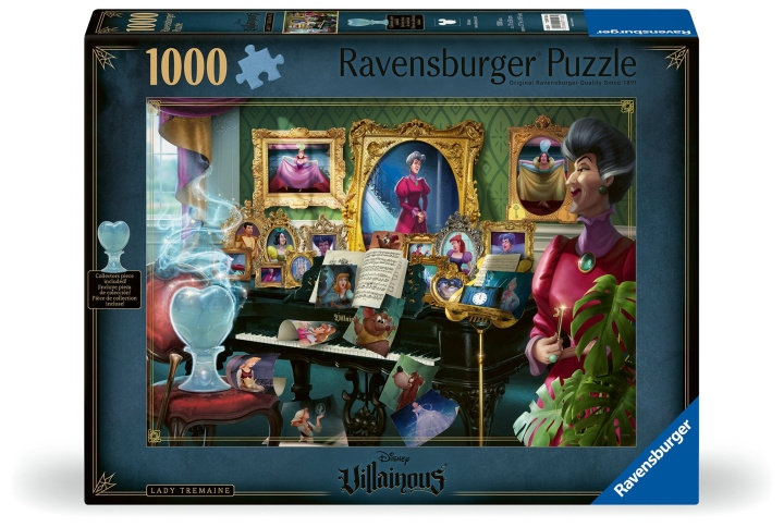 Ravensburger Pussel Villainous Lady Tremaine 1000p (12001126) i gruppen LEKSAKER, BARN- & BABYPRODUKTER / Leksaker / Barnpussel hos TP E-commerce Nordic AB (C86593)