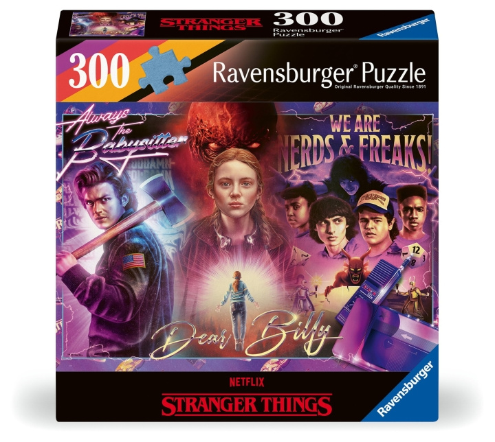 Ravensburger Puzzle Stranger Things 300p (12001226) i gruppen LEKSAKER, BARN- & BABYPRODUKTER / Leksaker / Barnpussel hos TP E-commerce Nordic AB (C86596)