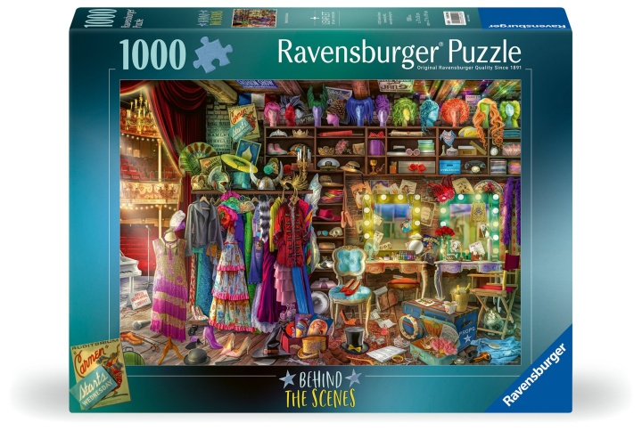 Ravensburger Pussel Bakom Kulisserna 1000p (12000295) i gruppen LEKSAKER, BARN- & BABYPRODUKTER / Leksaker / Barnpussel hos TP E-commerce Nordic AB (C86600)