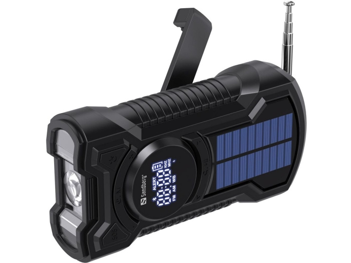 Sandberg Survivor Radio & Power Bank All-in1 5000 mAh i gruppen SMARTPHONE & SURFPLATTOR / Laddare & Kablar / Powerbanks hos TP E-commerce Nordic AB (C86611)