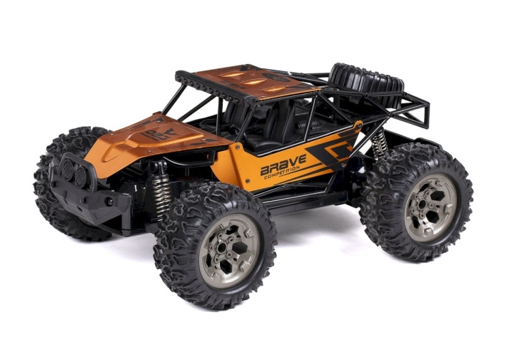 TEC-TOY Brave R/C 1:12 2,4GHz 7,4V 500mAh Li-Ion - orange (471261) i gruppen LEKSAKER, BARN- & BABYPRODUKTER / Radiostyrt / Radiostyrda bilar hos TP E-commerce Nordic AB (C86622)