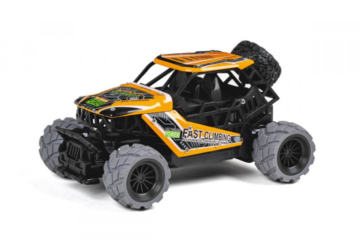 TEC-TOY King Climber R/C 1:18 2,4G 3,7V Li-ion - orange (471415) i gruppen LEKSAKER, BARN- & BABYPRODUKTER / Radiostyrt / Radiostyrda bilar hos TP E-commerce Nordic AB (C86633)