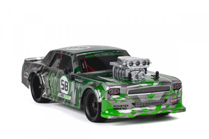 TEC-TOY Extreme Racing R/C 1:16 2,4G 3,7V Li-ion - grön (471420) i gruppen LEKSAKER, BARN- & BABYPRODUKTER / Radiostyrt / Radiostyrda bilar hos TP E-commerce Nordic AB (C86634)