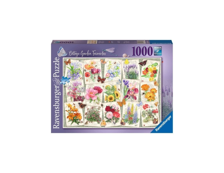 Ravensburger Trädgårdsblommor 1000p - (12000286) i gruppen LEKSAKER, BARN- & BABYPRODUKTER / Leksaker / Barnpussel hos TP E-commerce Nordic AB (C86642)