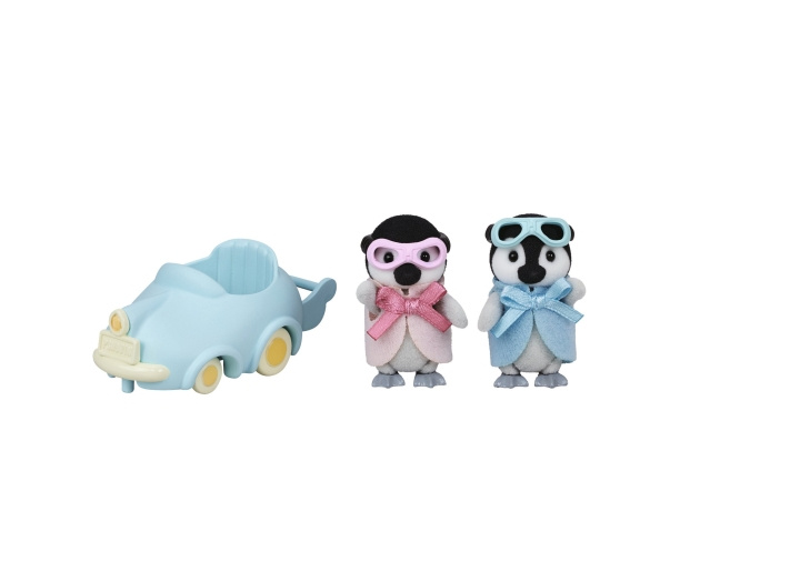 Sylvanian Families Penguin Babies Ride N Play (5695) i gruppen LEKSAKER, BARN- & BABYPRODUKTER / Leksaker / Figurer, Miniatyrer & tillbehör hos TP E-commerce Nordic AB (C86650)