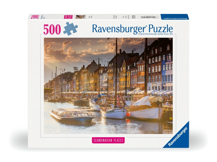 Ravensburger Pussel Solnedgång i Köpenhamn 500p (12000846) i gruppen LEKSAKER, BARN- & BABYPRODUKTER / Leksaker / Barnpussel hos TP E-commerce Nordic AB (C86657)