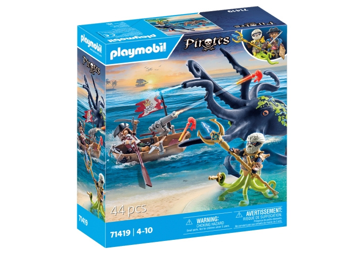 Playmobil Kampen mot den gigantiska bläckfisken (71419) i gruppen LEKSAKER, BARN- & BABYPRODUKTER / Leksaker / Övriga leksaker hos TP E-commerce Nordic AB (C86689)