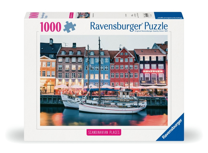 Ravensburger Pussel Skandinaviska Köpenhamn Danmark 1000p (12000111) i gruppen LEKSAKER, BARN- & BABYPRODUKTER / Leksaker / Barnpussel hos TP E-commerce Nordic AB (C86694)