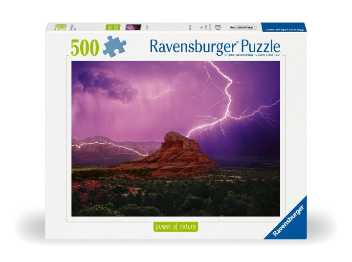 Ravensburger Pussel Pink Thunder 500p (12000779) i gruppen LEKSAKER, BARN- & BABYPRODUKTER / Leksaker / Barnpussel hos TP E-commerce Nordic AB (C86696)