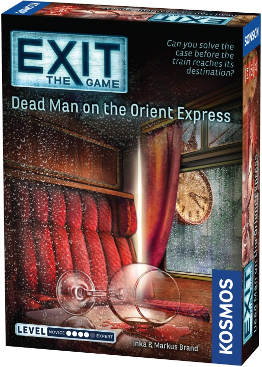 Exit: Escape Room : Dead Man on the Orient Express (EN) (KOS1358) i gruppen LEKSAKER, BARN- & BABYPRODUKTER / Leksaker / Sällskapsspel / Familjespel hos TP E-commerce Nordic AB (C86711)