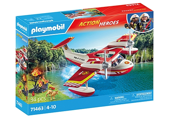 Playmobil Brandbekämpning Sjöflygplan med släckningsfunktion (71463) i gruppen LEKSAKER, BARN- & BABYPRODUKTER / Leksaker / Lekset hos TP E-commerce Nordic AB (C86718)