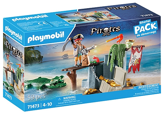 Playmobil Pirat med alligator (71473) i gruppen LEKSAKER, BARN- & BABYPRODUKTER / Leksaker / Lekset hos TP E-commerce Nordic AB (C86719)