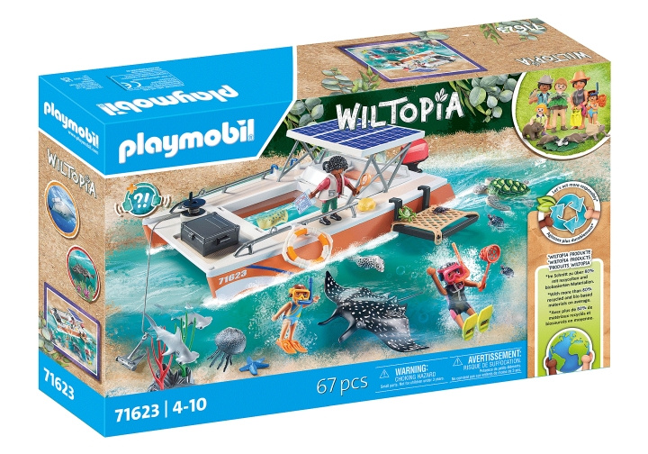 Playmobil Undersökning av korallrev (71623) i gruppen LEKSAKER, BARN- & BABYPRODUKTER / Leksaker / Lekset hos TP E-commerce Nordic AB (C86723)