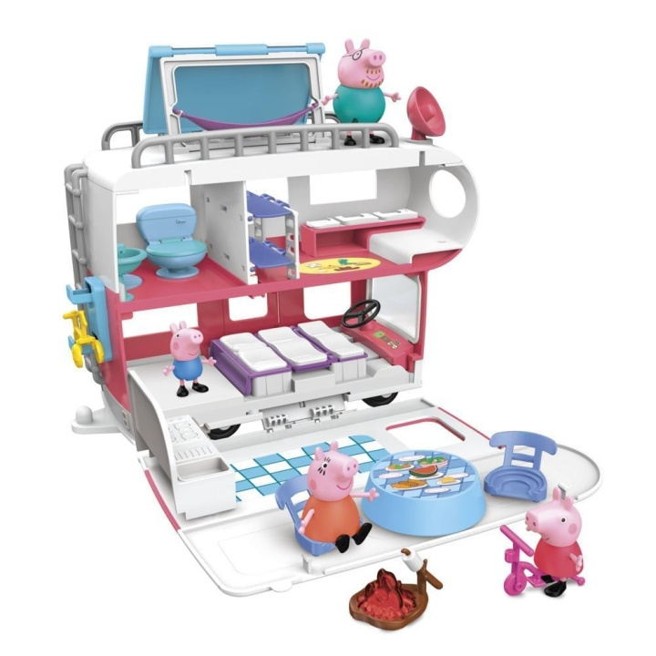 Peppa Pig Familjens husbil (F2182) i gruppen LEKSAKER, BARN- & BABYPRODUKTER / Leksaker / Figurer & Miniatyrer hos TP E-commerce Nordic AB (C86726)