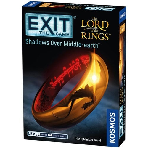 Exit: Escape Room : Lord Of The Rings - Shadows Over Middle-Earth (EN) (KOS1707) i gruppen LEKSAKER, BARN- & BABYPRODUKTER / Leksaker / Sällskapsspel / Familjespel hos TP E-commerce Nordic AB (C86733)