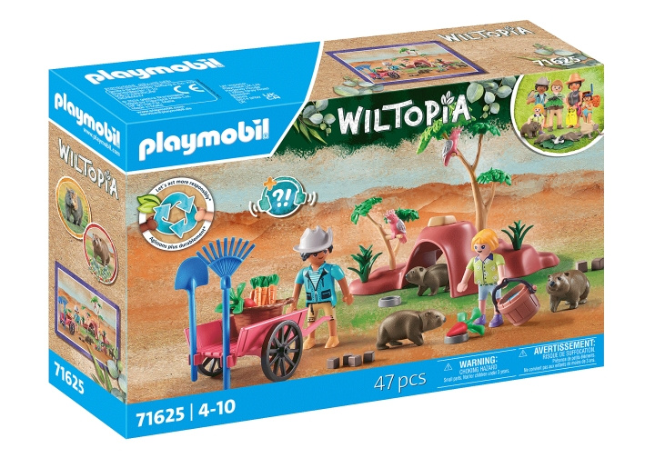 Playmobil Skydd för wombats (71625) i gruppen LEKSAKER, BARN- & BABYPRODUKTER / Leksaker / Lekset hos TP E-commerce Nordic AB (C86738)