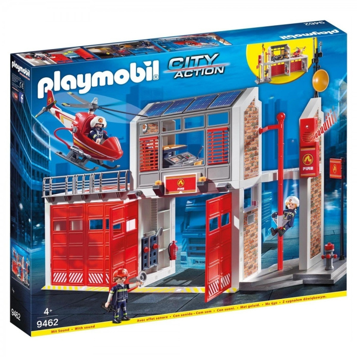 Playmobil Brandstation (9462) i gruppen LEKSAKER, BARN- & BABYPRODUKTER / Leksaker / Lekset hos TP E-commerce Nordic AB (C86769)