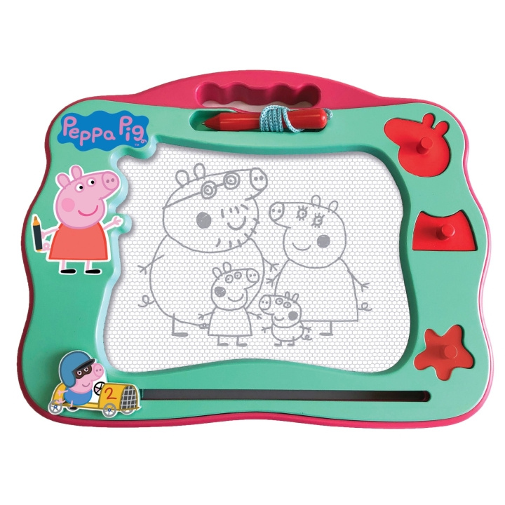 Peppa Pig Aktivitet Travle Magnetisk ritplatta (07218) i gruppen LEKSAKER, BARN- & BABYPRODUKTER / Leksaker / Rita & Räkna hos TP E-commerce Nordic AB (C86770)