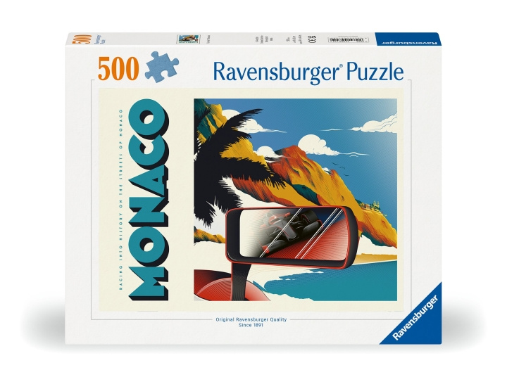 Ravensburger Pussel Monaco Grand Prix 500p (12000774) i gruppen SPORT, FRITID & HOBBY / Hobby / Pussel hos TP E-commerce Nordic AB (C86775)