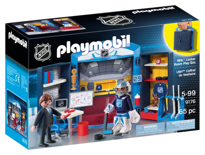 Playmobil NHL Locker Room Spellåda (9176) i gruppen LEKSAKER, BARN- & BABYPRODUKTER / Leksaker / Övriga leksaker hos TP E-commerce Nordic AB (C86798)