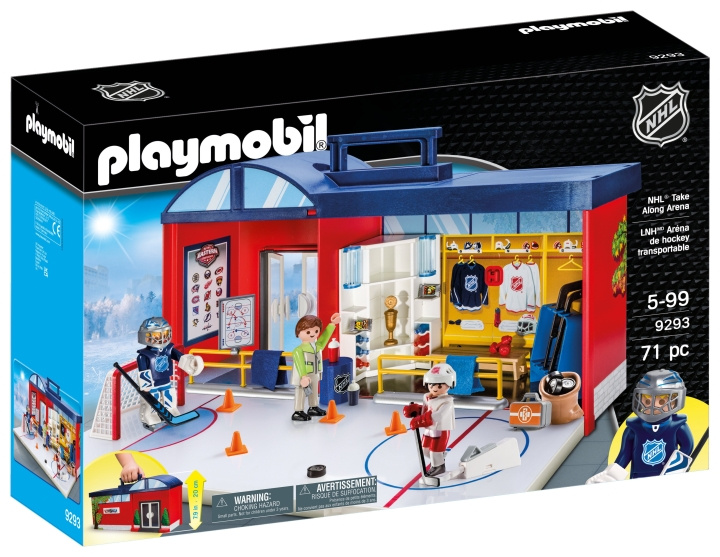 Playmobil NHL Take Along Arena (9293) i gruppen LEKSAKER, BARN- & BABYPRODUKTER / Leksaker / Övriga leksaker hos TP E-commerce Nordic AB (C86799)