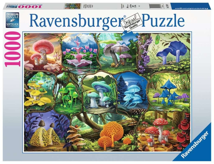 Ravensburger Vackra svampar 1000p - (10217312) i gruppen LEKSAKER, BARN- & BABYPRODUKTER / Leksaker / Barnpussel hos TP E-commerce Nordic AB (C86804)