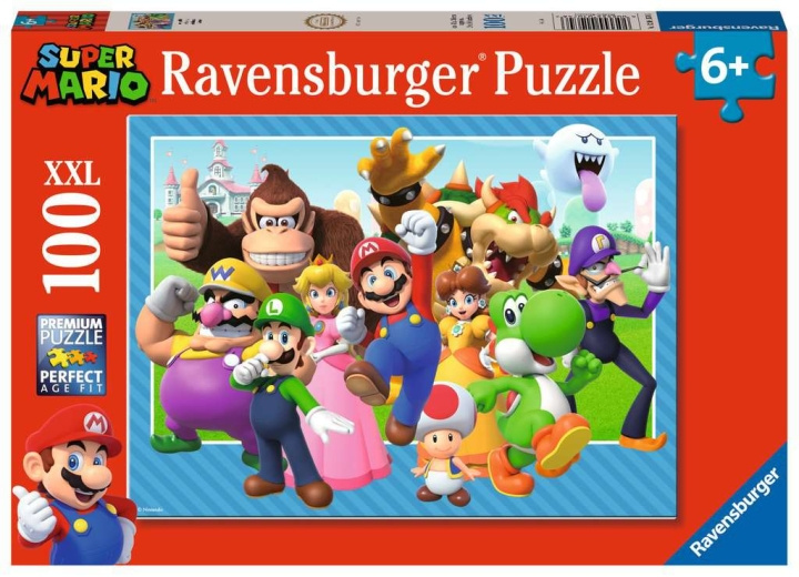 Ravensburger Super Mario 100p pussel i gruppen LEKSAKER, BARN- & BABYPRODUKTER / Leksaker / Barnpussel hos TP E-commerce Nordic AB (C86808)