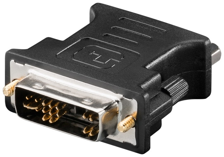 Goobay Monitoradapter DVI-A/VGA DVIA plugg (12 + 5 stift) > VGA-uttag (15-pin) i gruppen DATORER & KRINGUTRUSTNING / Datorkablar / VGA / Adaptrar hos TP E-commerce Nordic AB (C86912)