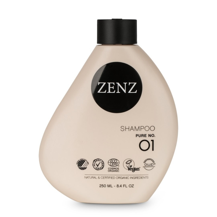 ZENZ Organic Pure No. 01 Schampo - 250 ml i gruppen SKÖNHET & HÄLSA / Hår & Styling / Hårvårdsprodukter / Schampo hos TP E-commerce Nordic AB (C87095)