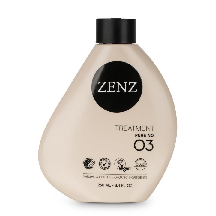 ZENZ Ekologisk Pure No. 3 Hårkur - 250 ml i gruppen SKÖNHET & HÄLSA / Hår & Styling / Hårvårdsprodukter / Hårinpackning hos TP E-commerce Nordic AB (C87097)