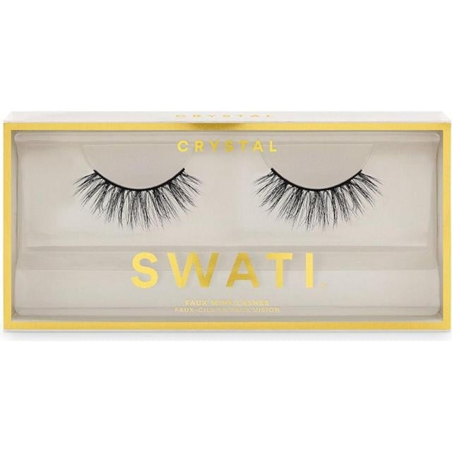 SWATI Faux Mink Lashes Crystal i gruppen SKÖNHET & HÄLSA / Makeup / Ögon & Ögonbryn / Lösögonfransar hos TP E-commerce Nordic AB (C87136)