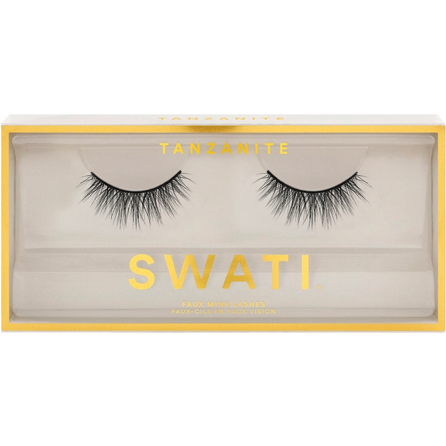 SWATI Faux Mink Lashes Tanzanite i gruppen SKÖNHET & HÄLSA / Makeup / Ögon & Ögonbryn / Lösögonfransar hos TP E-commerce Nordic AB (C87138)