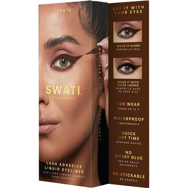 SWATI VANTA Lash Adhesive Flytande Eyeliner Brun i gruppen SKÖNHET & HÄLSA / Makeup / Ögon & Ögonbryn / Eyeliner / Kajal hos TP E-commerce Nordic AB (C87140)