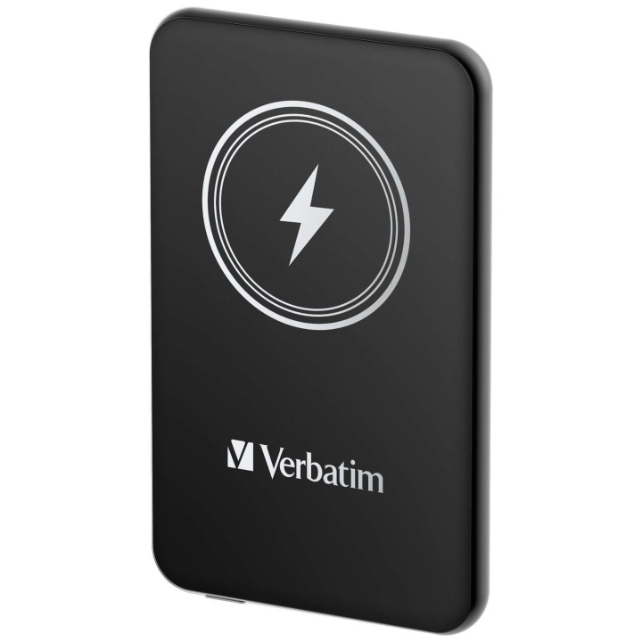 Verbatim Charge ´n´ Go Magnetisk trådlös powerbank 5000 i gruppen SMARTPHONE & SURFPLATTOR / Laddare & Kablar / Powerbanks hos TP E-commerce Nordic AB (C87309)