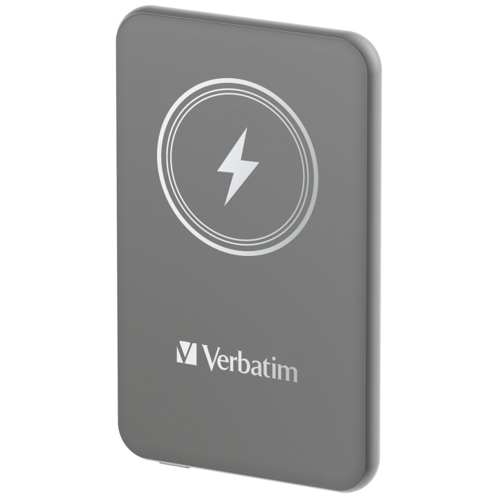 Verbatim Charge ´n´ Go Magnetisk trådlös powerbank 5000 i gruppen SMARTPHONE & SURFPLATTOR / Laddare & Kablar / Powerbanks hos TP E-commerce Nordic AB (C87310)