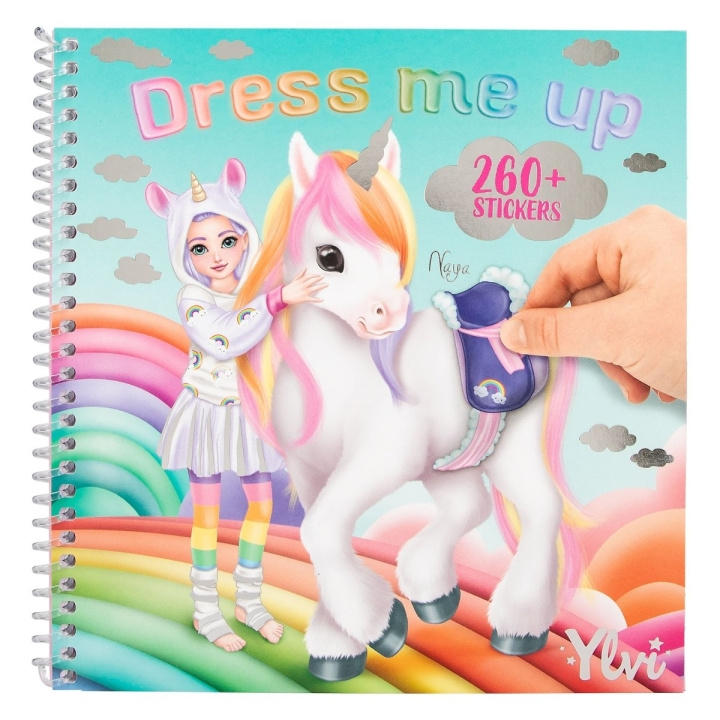 Ylvi Klistermärkesboken Dress Me Up ( 0413215 ) i gruppen LEKSAKER, BARN- & BABYPRODUKTER / Leksaker / Pyssel hos TP E-commerce Nordic AB (C87346)