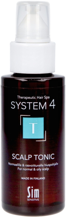 System 4 Nr. T Climbazole Scalp Tonic 75 ml i gruppen SKÖNHET & HÄLSA / Hår & Styling / Hårvårdsprodukter / Balsamspray/kur hos TP E-commerce Nordic AB (C87355)