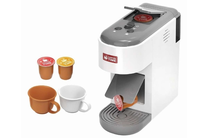 TEGOLE Espressomaskin elektrisk m/tillbehör (500224) i gruppen LEKSAKER, BARN- & BABYPRODUKTER / Leksaker / Lilla hemmet & Rollek hos TP E-commerce Nordic AB (C87371)