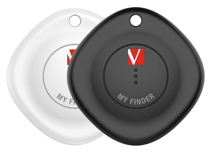 Verbatim My Finder Bluetooth Tracker, svart/vit (2-pack) i gruppen SPORT, FRITID & HOBBY / Roliga prylar / Smarta saker hos TP E-commerce Nordic AB (C87372)