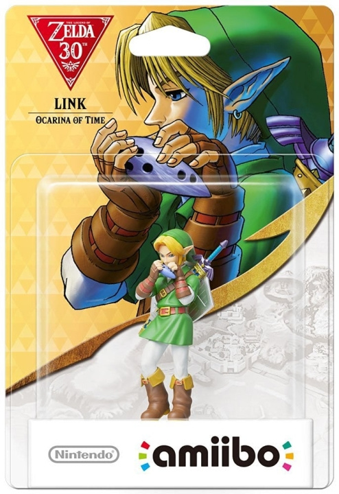 Nintendo Amiibo Figurine Link (Ocarina of Time) i gruppen HEMELEKTRONIK / Spelkonsoler & Tillbehör / Nintendo Switch / Tillbehör hos TP E-commerce Nordic AB (C87424)