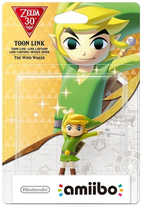 Nintendo Amiibo-figur Toon Link (Wind Waker) i gruppen HEMELEKTRONIK / Spelkonsoler & Tillbehör / Nintendo Switch / Tillbehör hos TP E-commerce Nordic AB (C87425)