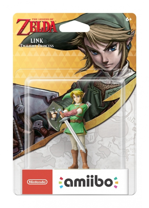 Nintendo Link amiibo (The Legend of Zelda: Twilight Princess) i gruppen HEMELEKTRONIK / Spelkonsoler & Tillbehör / Nintendo Switch / Tillbehör hos TP E-commerce Nordic AB (C87434)