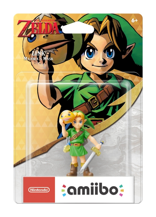 Nintendo Link amiibo (The Legend of Zelda: Majora\'s Mask) i gruppen HEMELEKTRONIK / Spelkonsoler & Tillbehör / Nintendo Switch / Tillbehör hos TP E-commerce Nordic AB (C87435)