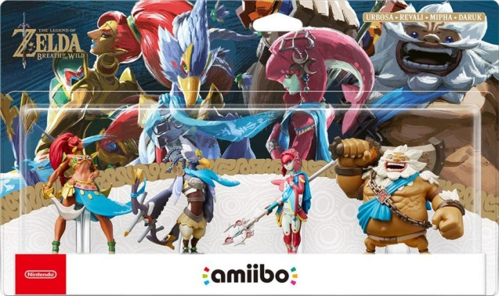 Amiibo Nintendo Amiibo Mästarpaket (Breath of the Wild) i gruppen HEMELEKTRONIK / Spelkonsoler & Tillbehör / Nintendo Switch hos TP E-commerce Nordic AB (C87440)